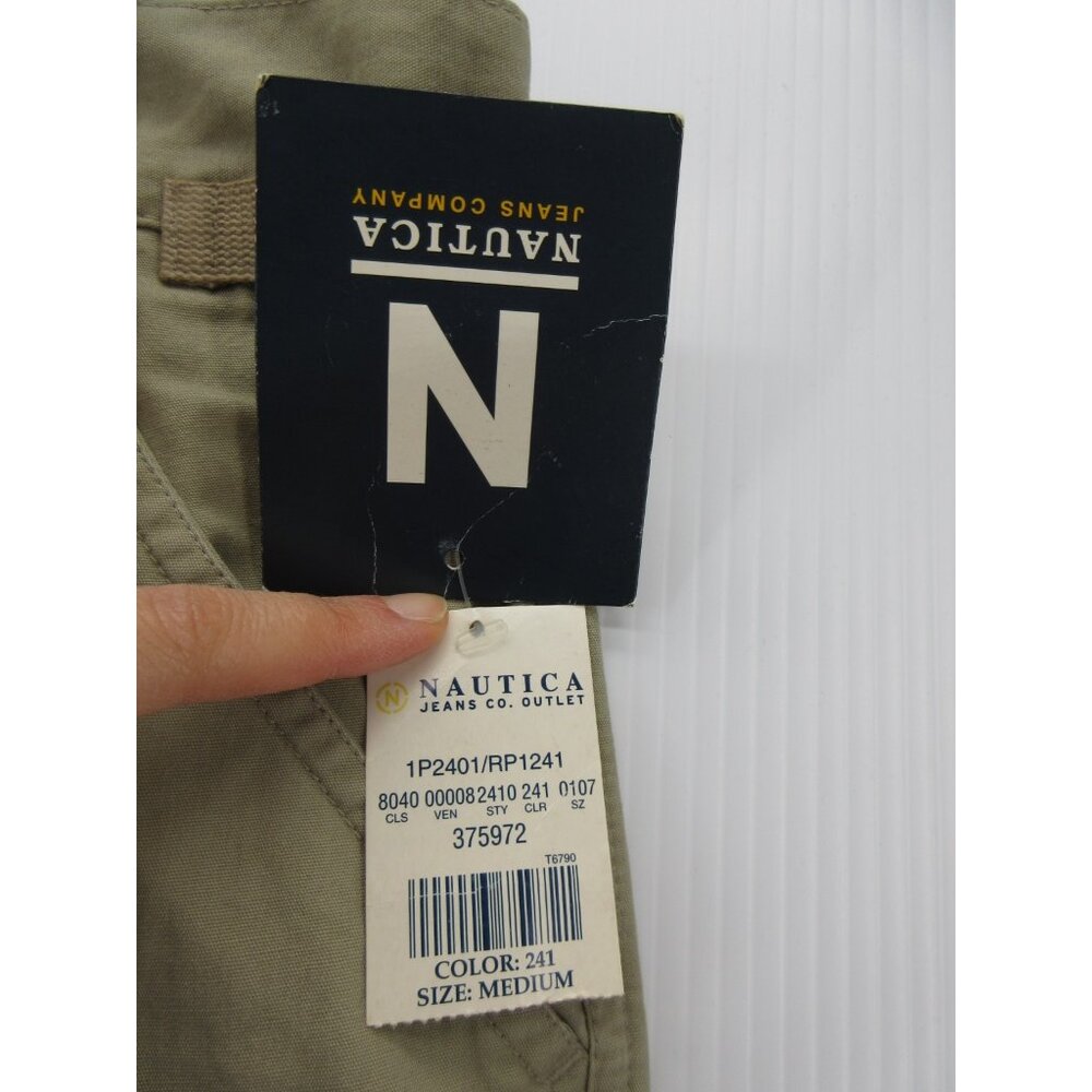 VGT Nautica Pants Medium Expedition Cargo Baggy Skater Side Tabs NEW - Picture 9 of 14